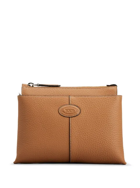 Tod's logo-debossed leather shoulder bag