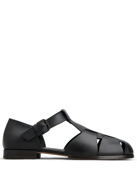 Tod's strap-detail leather sandals