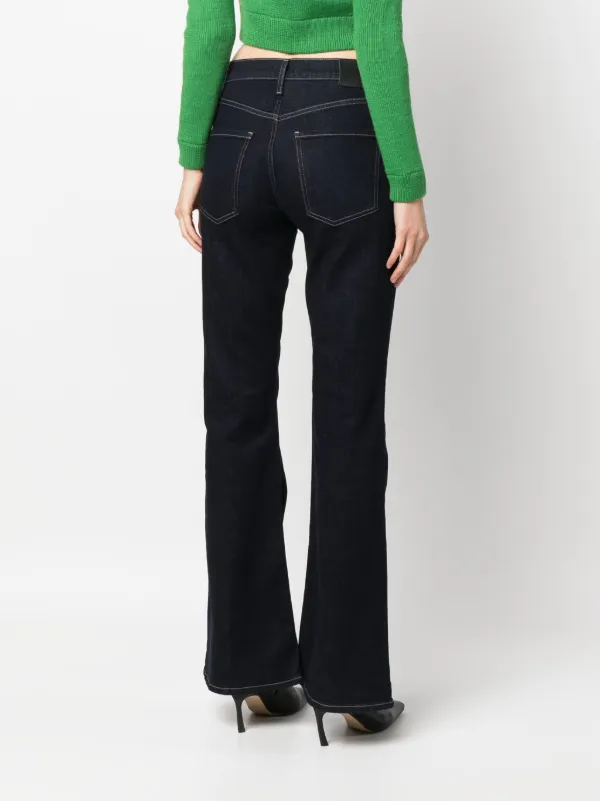 L'Agence mid-rise Flared Jeans - Farfetch