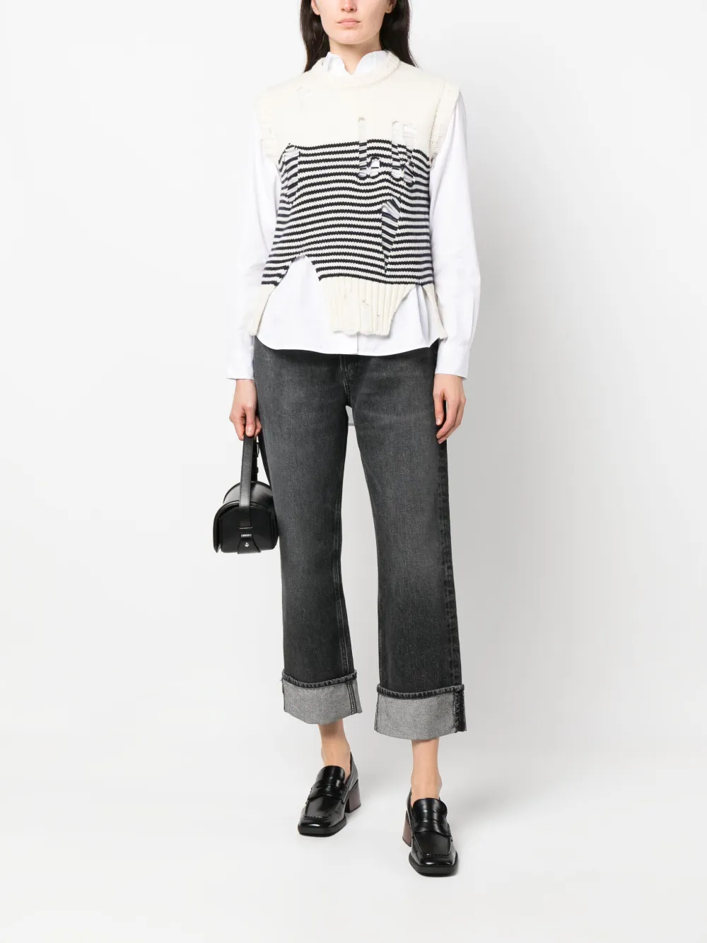 AGOLDE High waist jeans - Zwart