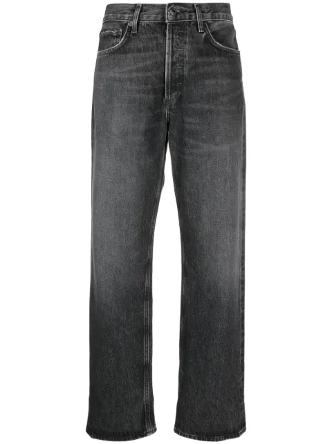 AGOLDE Jeans crop a vita alta