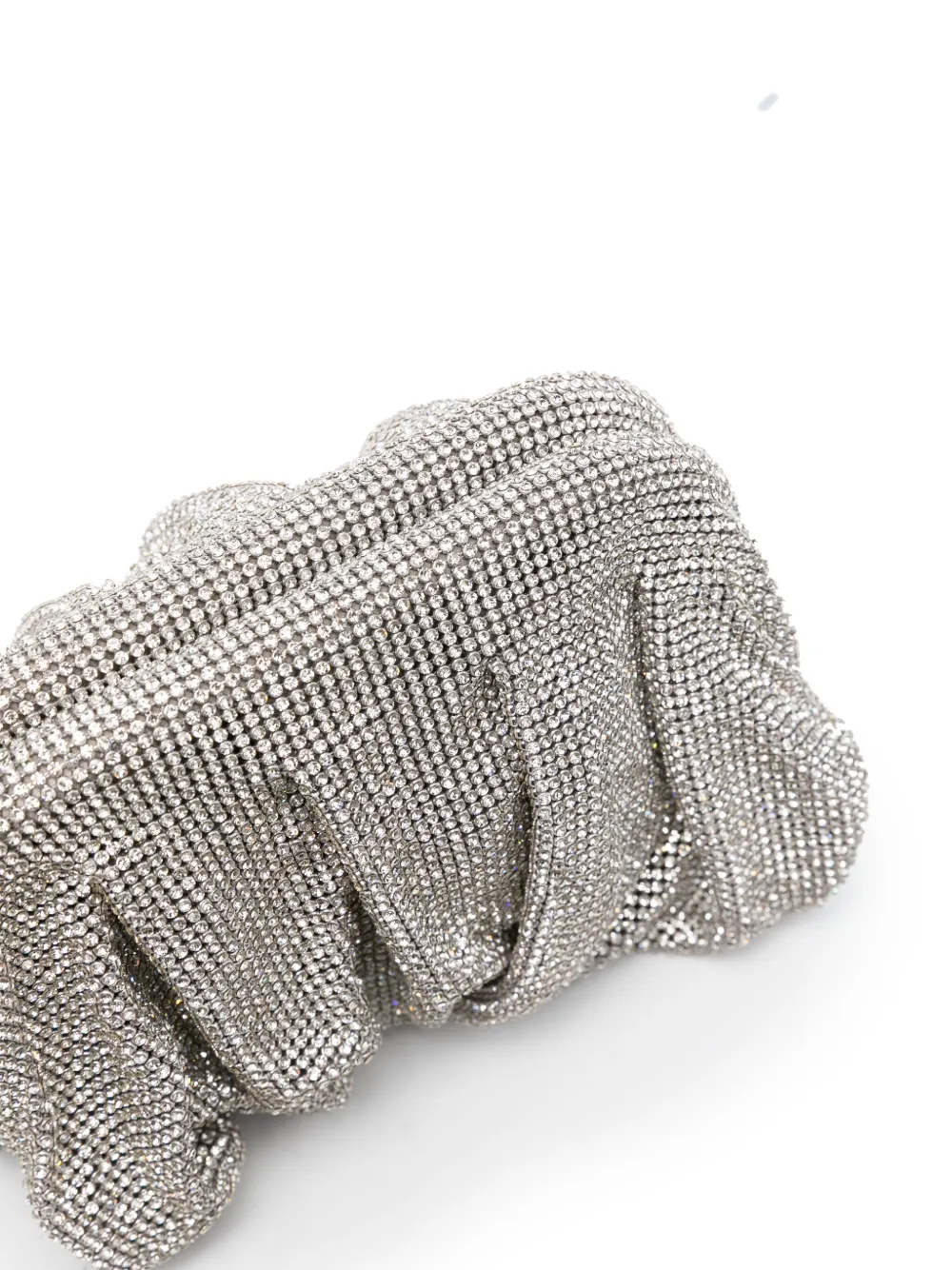 Benedetta Bruzziches Venus La Petite Clutch Bag In Silver