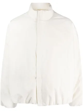 Jil Sander zip-up Padded Jacket | White | FARFETCH