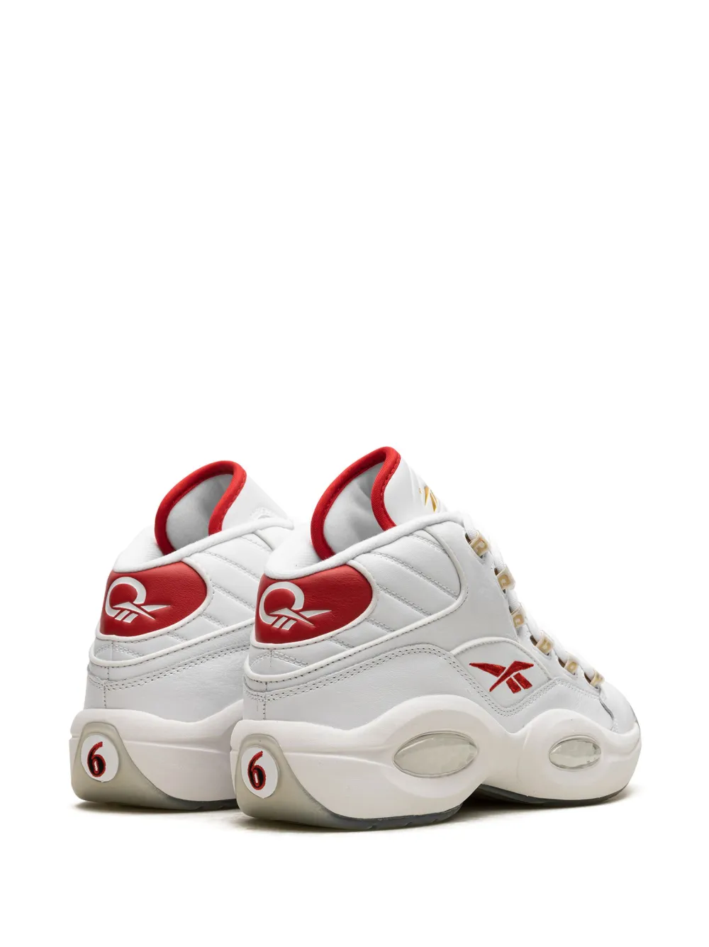 Reebok Question "the Crossover" Sneakers In White