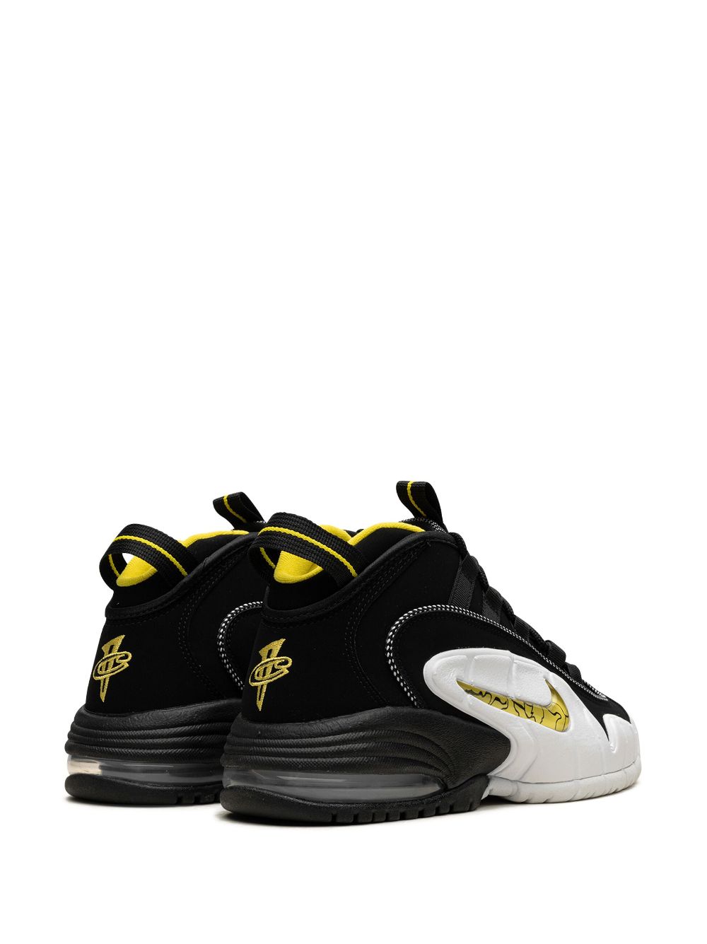 Shop Nike Air Max Penny "lester Middle School" Sneakers In Black