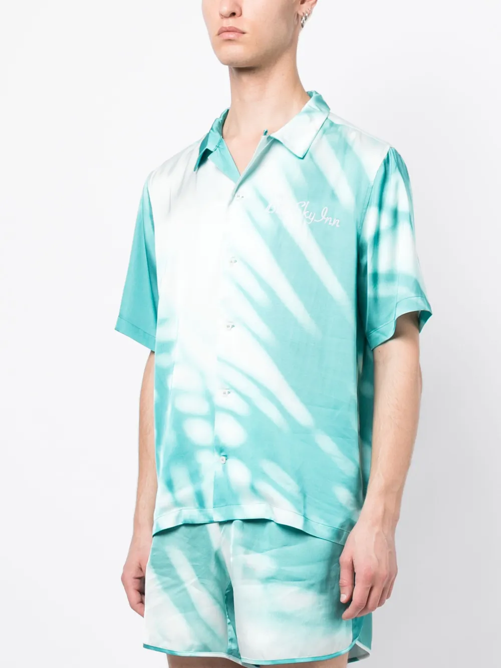 BLUE SKY INN Camicia a maniche corte con stampa grafica | Camicie | Image 3