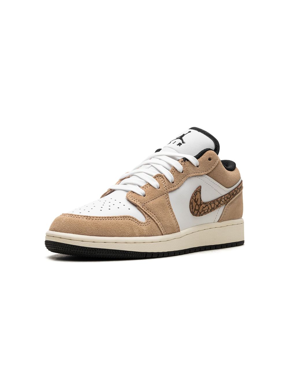 Shop Jordan Air  1 Low Se "brown Elephant" Sneakers In Neutrals