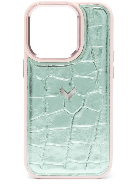 Loulou x Velante two-tone iPhone 14 Pro case
