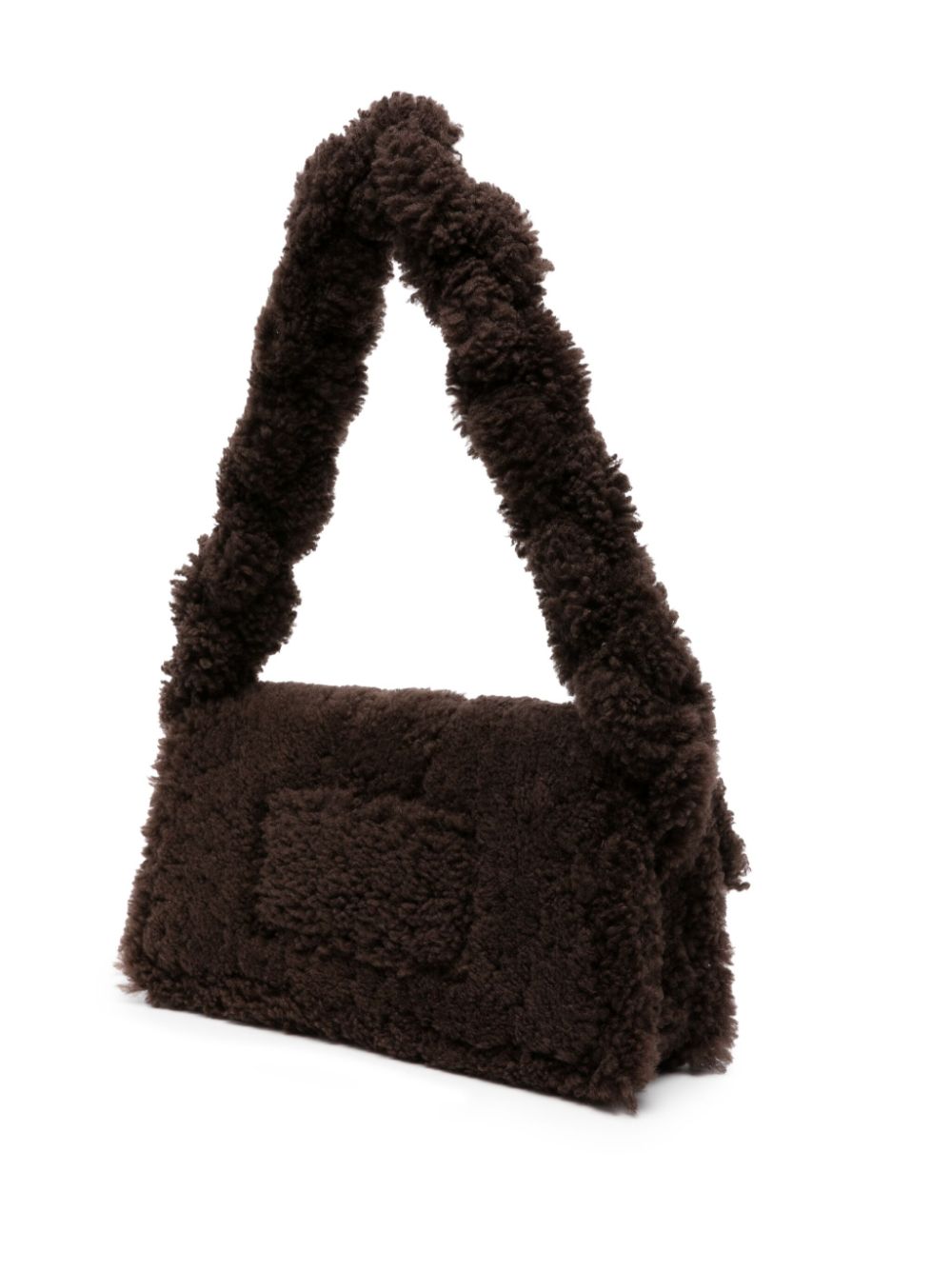 Jacquemus Le Bambidou shearling shoulder bag Women