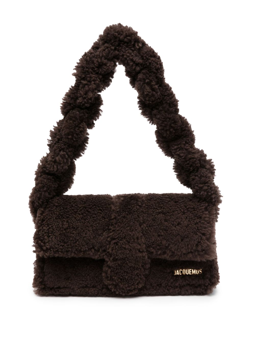 Image 1 of Jacquemus Le Bambidou shearling shoulder bag