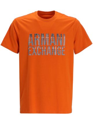 Armani exchange discount orange shirt