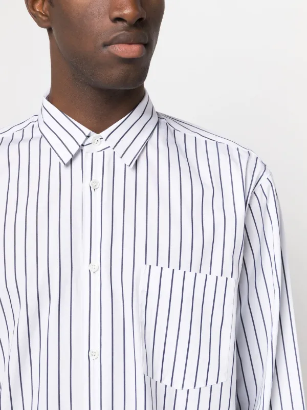 シャツ comme des garcons shirt forever ストライプシャツ