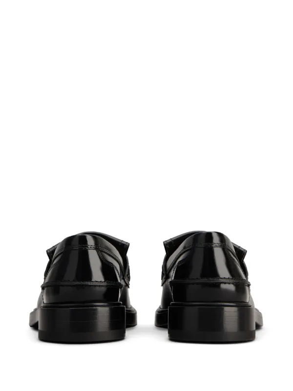Tod's レザーローファー | ブラック | FARFETCH JP