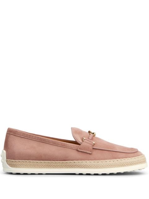 Tod's Gomma leather espadrilles 