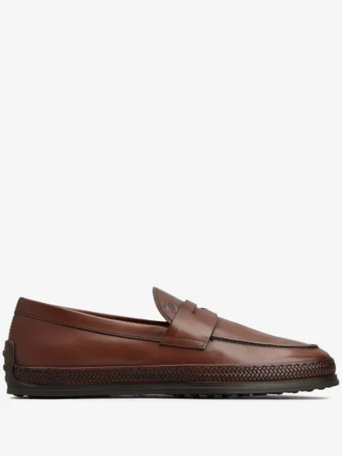 Tod's Gomma leather mocassin loafers
