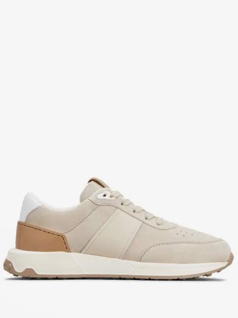 Tod's 1T panelled suede sneakers