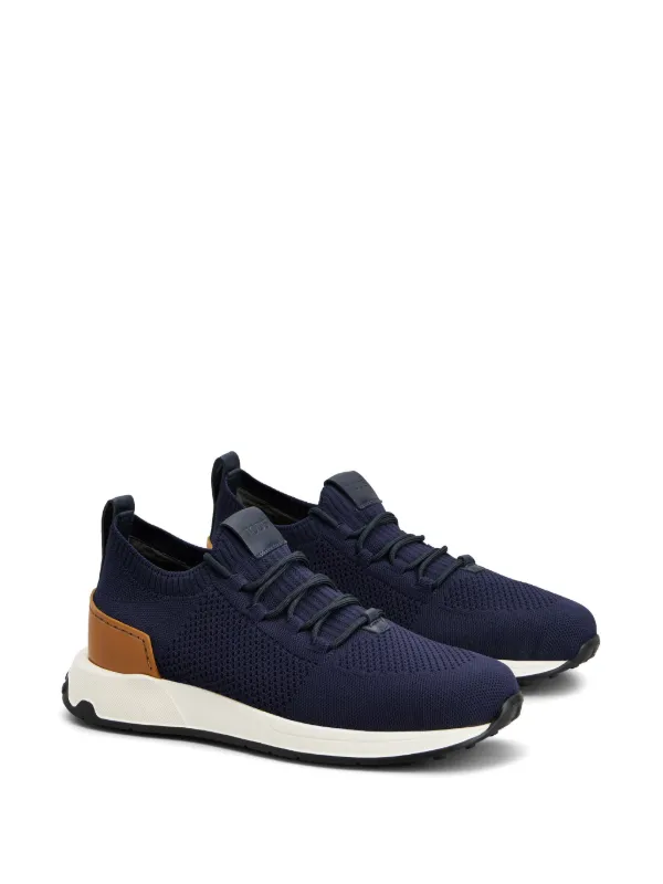 ■TOD'S■スエード＆キャンバス ランニングスニーカー Man MULTICOLOUR Tod's Tabs Sneakers in Suede and Technical