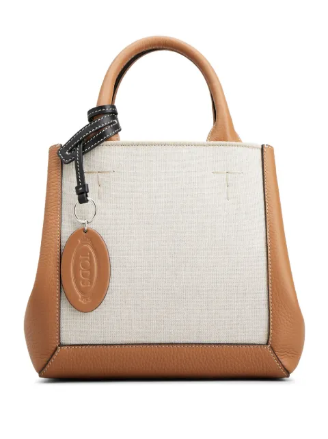 Tod's sac cabas à design colour block