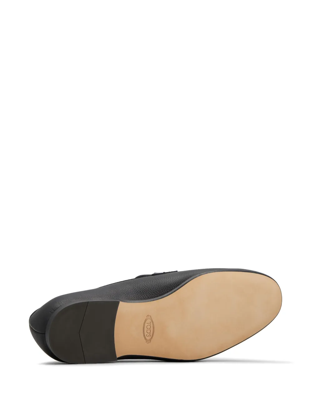 Tod's Men Leather T Timeless Loafers In Black