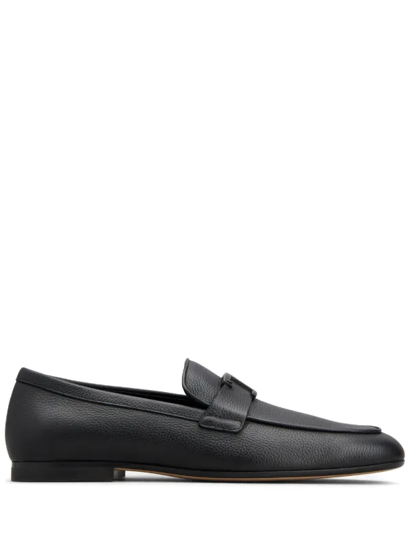 Tod's T Timeless レザーローファー | ブラック | FARFETCH JP