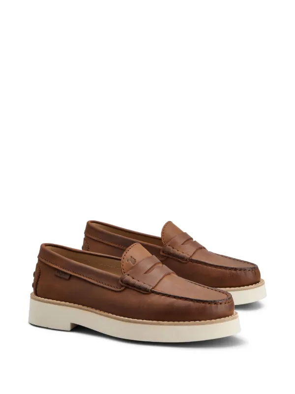 Tods ローファー　ブラウン　サイズ6,1/2 Tod's レザーローファー | ブラウン | FARFETCH JP