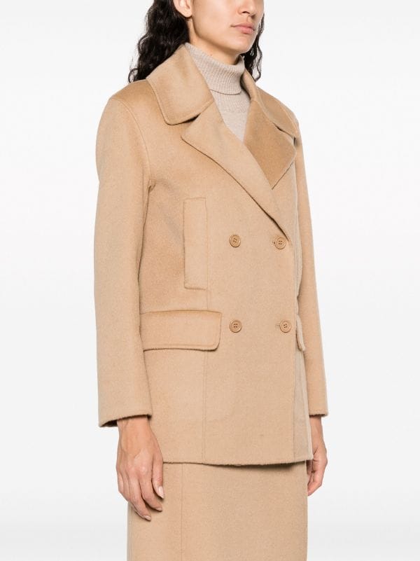 P.A.R.O.S.H. double-breasted Wool Coat - Farfetch