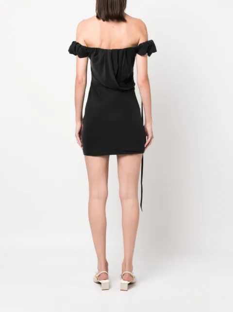 Jacquemus La Robe Ciceri draped minidress 233DR0872307990 - 3