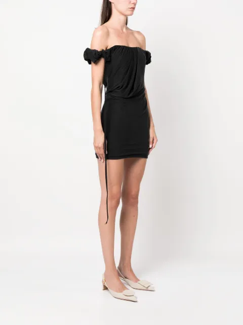 Jacquemus La Robe Ciceri draped minidress 233DR0872307990 - 2