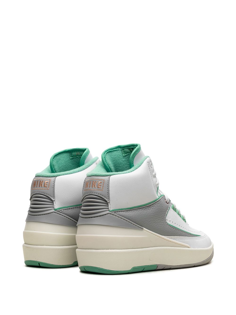 Shop Jordan Air  2 "crystal Mint" Sneakers In White