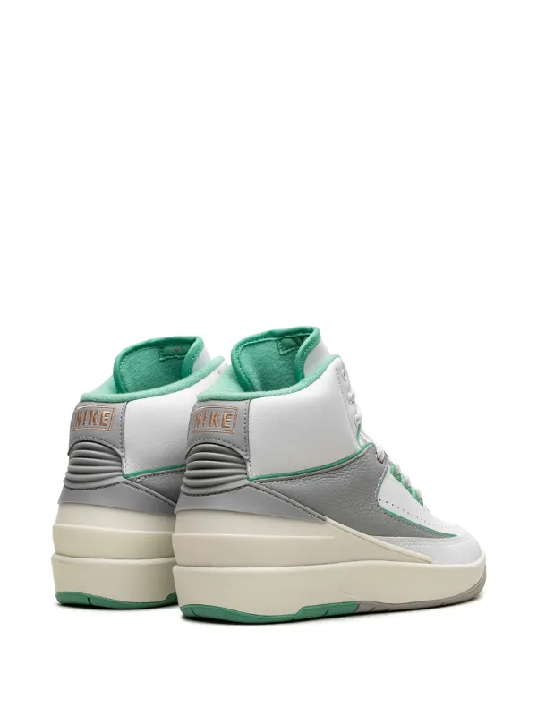 Jordan Air Jordan 2 Crystal Mint Sneakers White FARFETCH