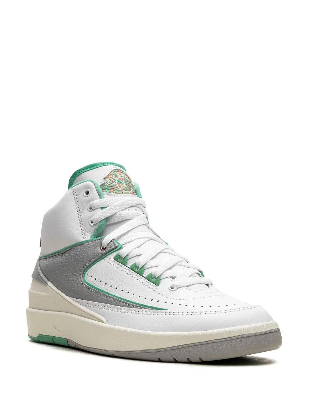 Shop Jordan Air  2 "crystal Mint" Sneakers In White