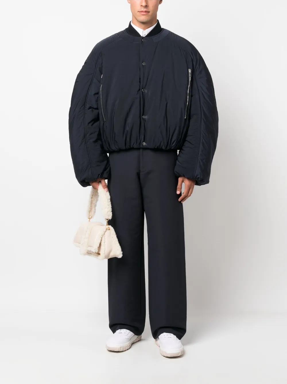 Jacquemus Broek met wijde pijpen - Blauw