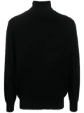 Allude roll-neck cashmere jumper - Black