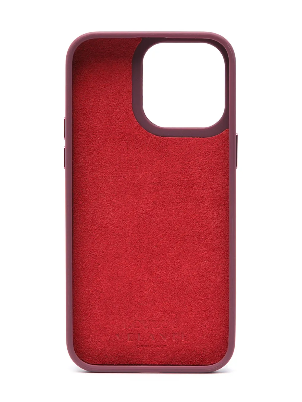 Loulou x Velante two-tone iPhone 14 Pro case - Roze