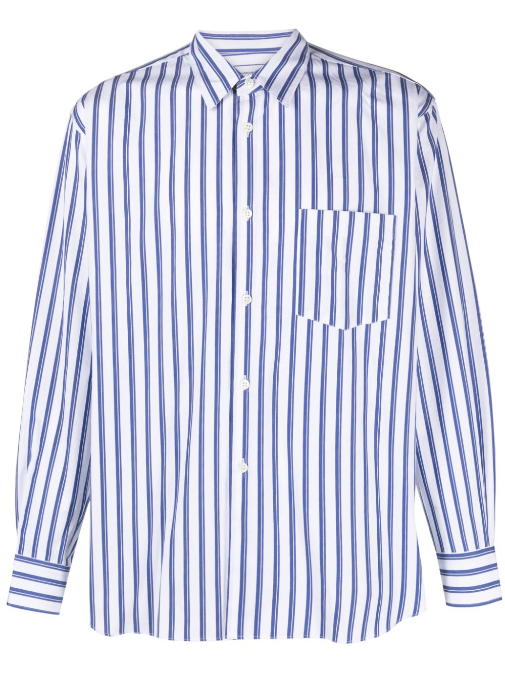 Comme Des Garcons Shirt striped long-sleeve cotton shirt Men