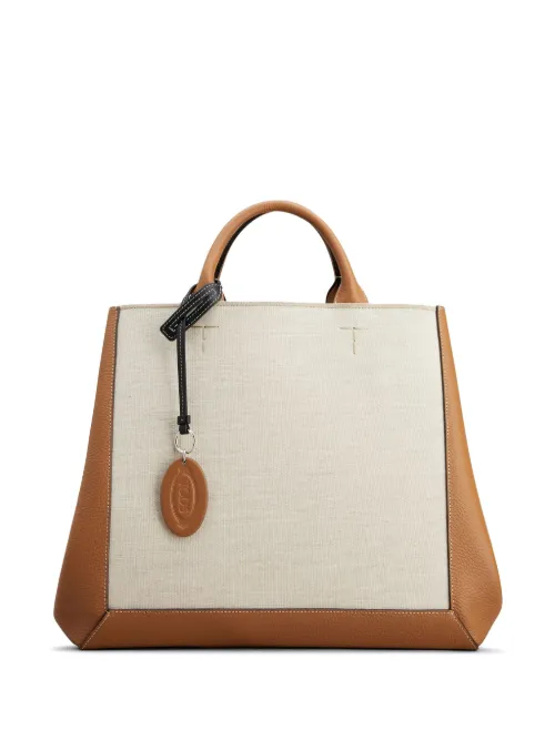 Sac cabas à design colour block - Tod's - Modalova
