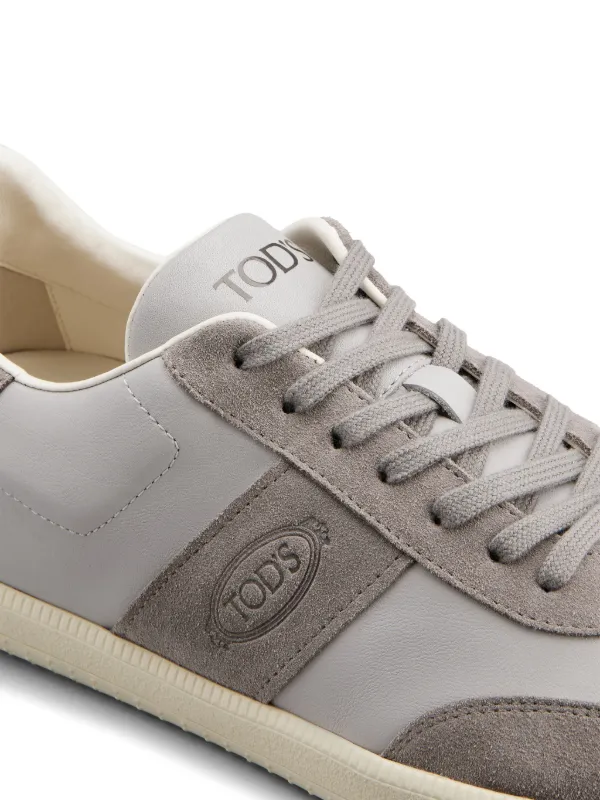 Tod's Tênis Tod's Tabs De Couro | Cinza | FARFETCH BR