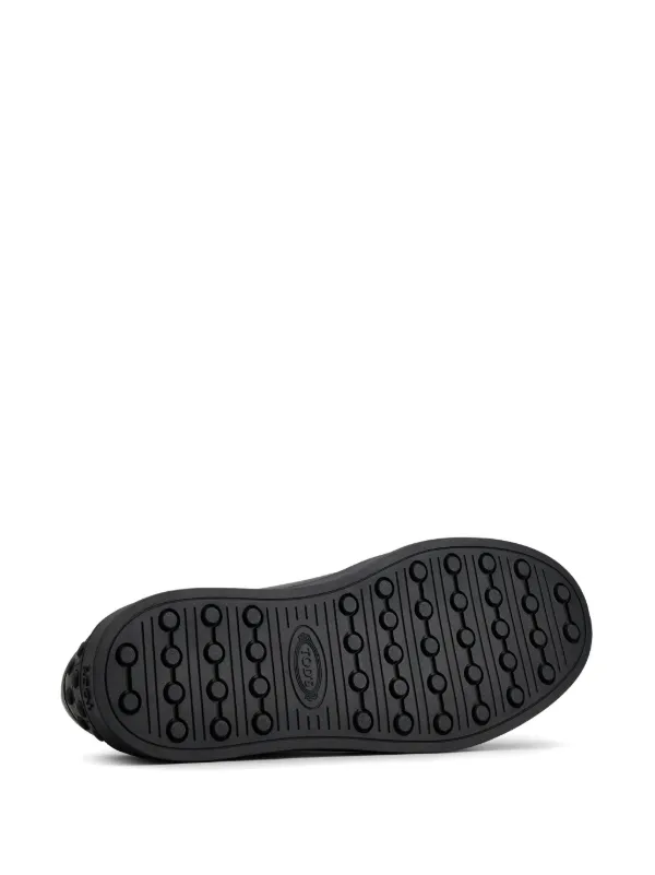【関税＆送料込み】Tod'S Low-Top Leather Sneakers Shoes Tod's low-top Leather Sneakers | Black | FARFETCH