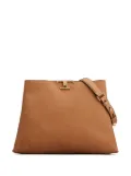 Tod's medium T Timeless leather tote bag - Brown