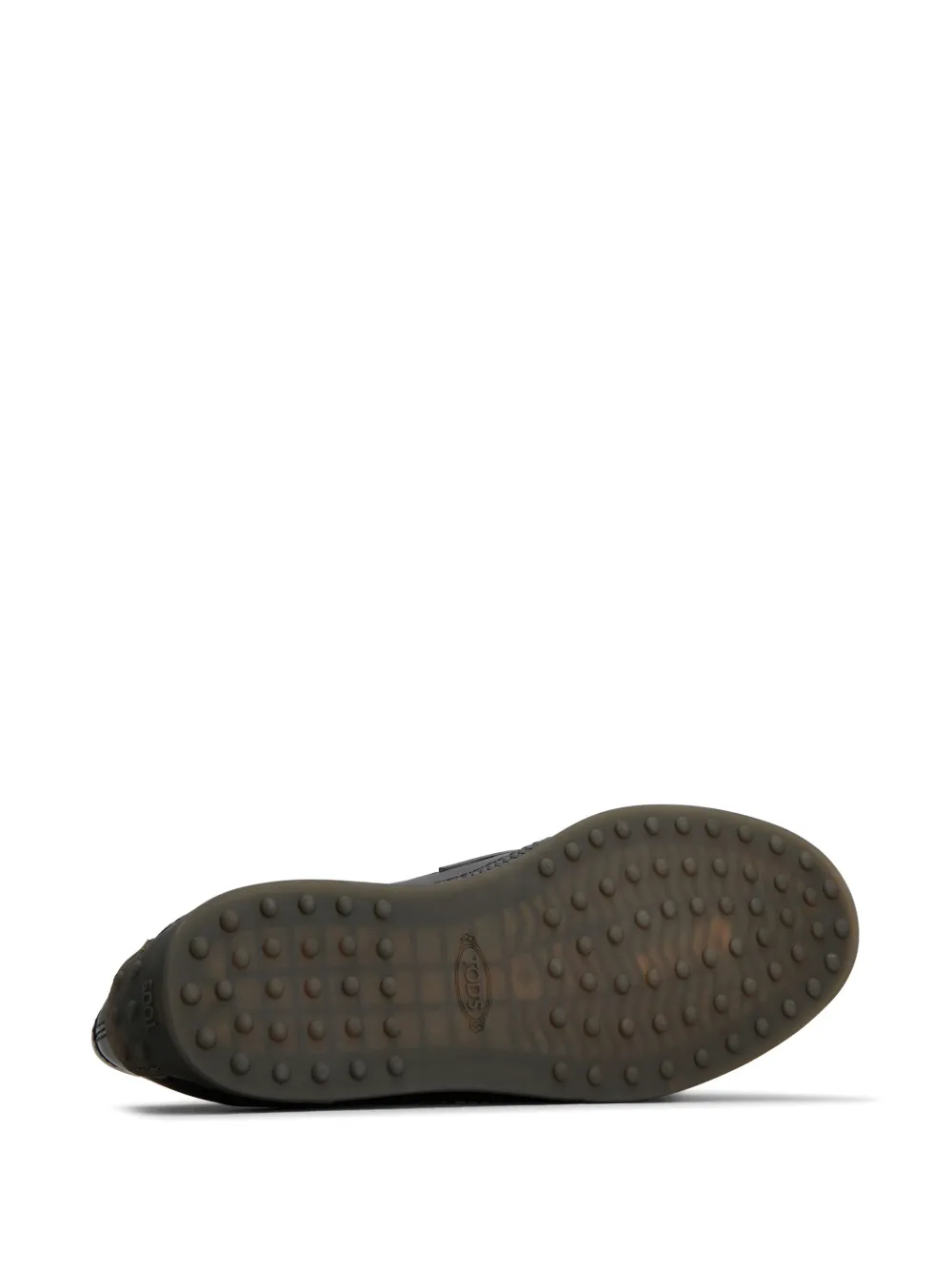 Tod's Leather Penny Loafers In Black