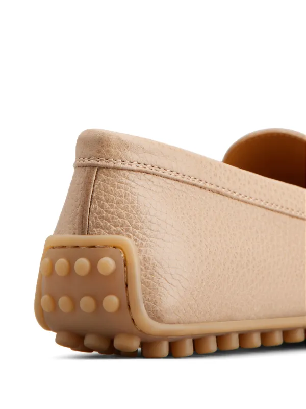 Tod's レザー ペニーローファー | ニュートラル | FARFETCH JP