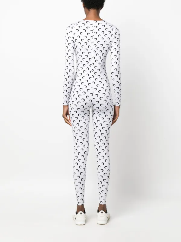 Marine Serre All Over Moon Pattern Leggings - Farfetch