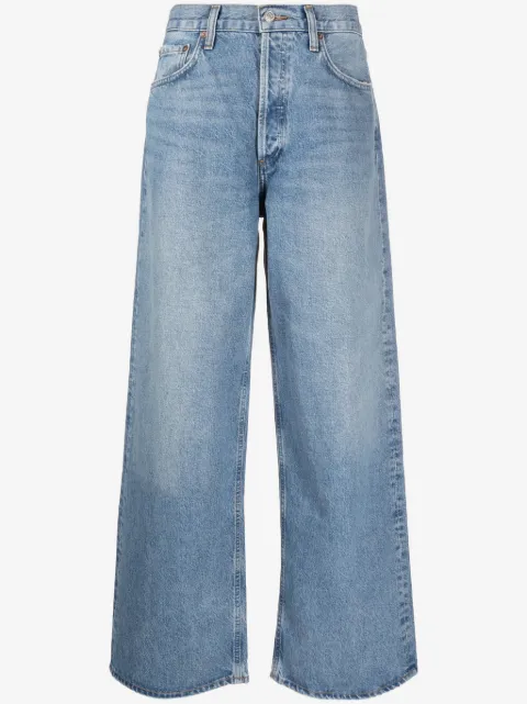 AGOLDE low-slung baggy jeans