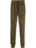 Versace Jeans Couture logo-tape detail cotton track pants - Green