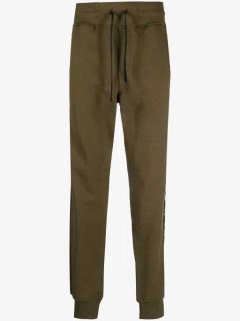 Versace Jeans Couture pants con franjas del logo
