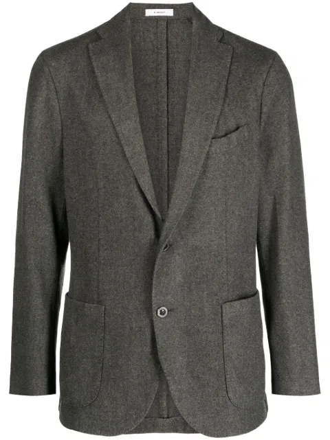 Boglioli notched-collar single-breasted blazer