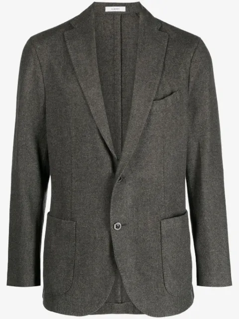 Boglioli notched-collar single-breasted blazer