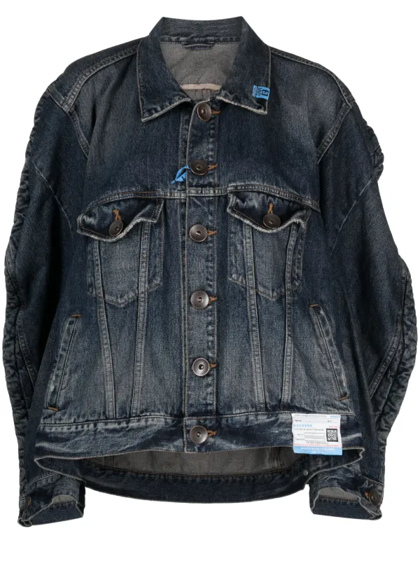 Maison Mihara Yasuhiro Circle Denim Jacket - Farfetch