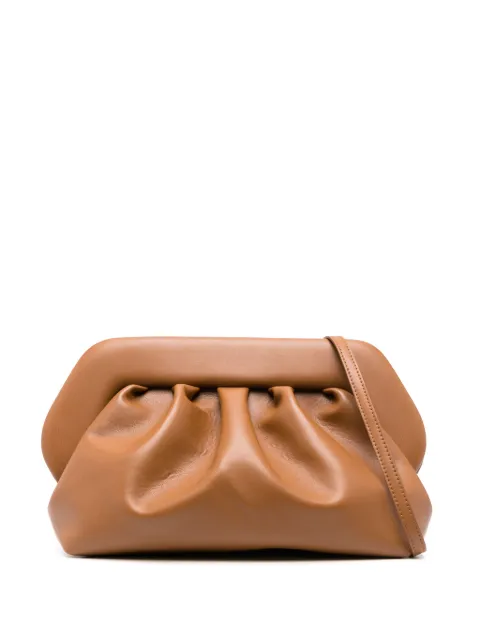 Themoirè Bios gathered clutch bag