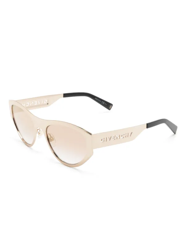 Givenchy Eyewear Lunettes De Soleil à Monture Papillon Or